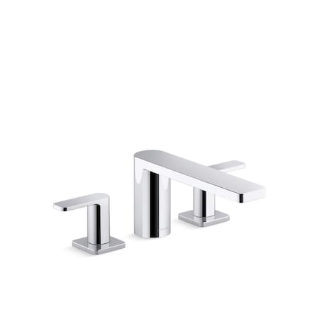 Kohler Parallel Two-Handle Deck-Mount Bath Faucet 27121-4-CP